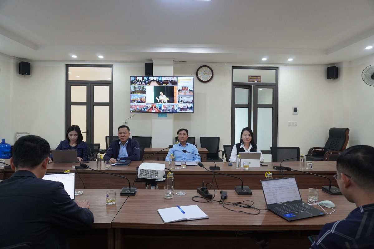 Hội nghị trực tuyến phổ biến các quy định pháp luật có liên quan đến  hoạt động viễn thông công ích